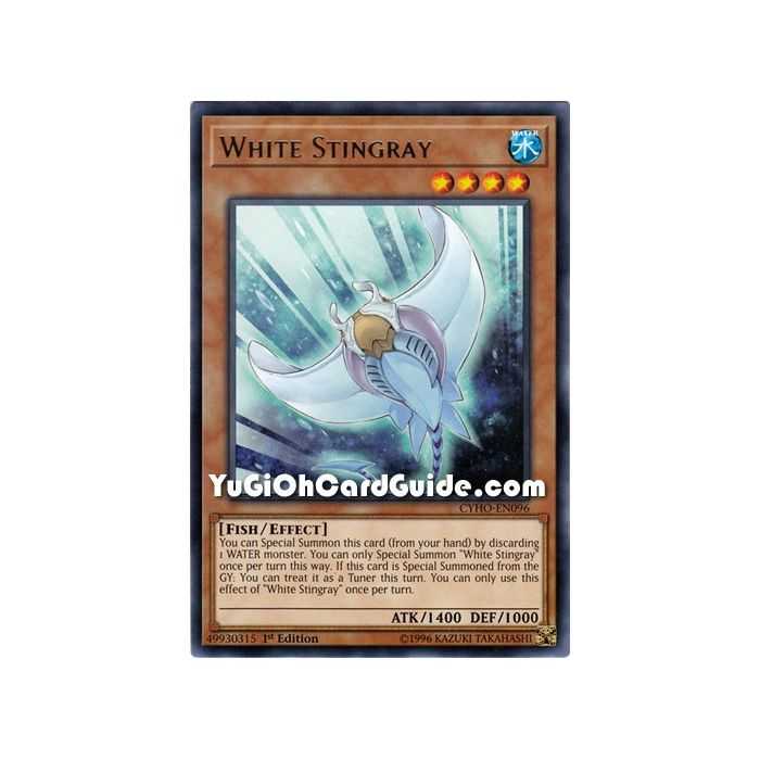 White Stingray (Rare) – Cybernetic Horizon | Carta YUGIOH en México