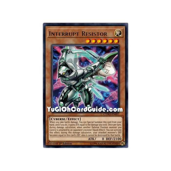 Interrupt Resistor (Rare) – Cybernetic Horizon | Carta YUGIOH en México