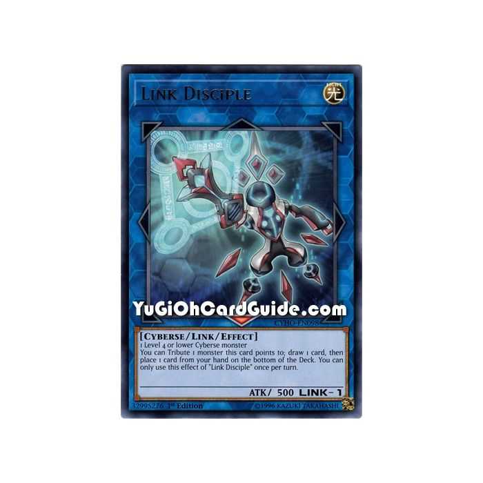 Link Disciple (Rare) – Cybernetic Horizon | Carta YUGIOH en México