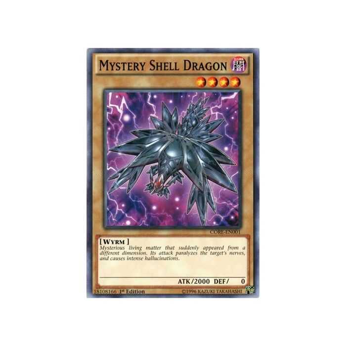 Mystery Shell Dragon (Common) – Clash of Rebellions | Carta YUGIOH en México