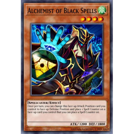 Alchemist of Black Spells (Common)