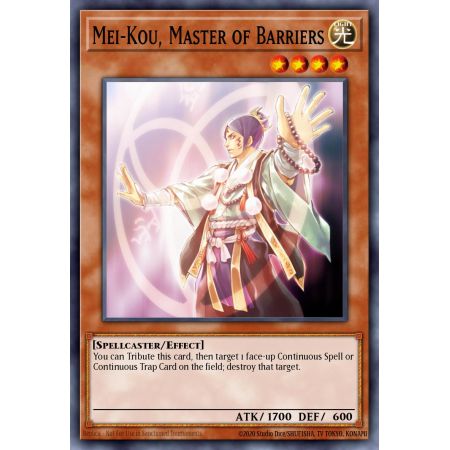 Mei-Kou, Master of Barriers (Common)