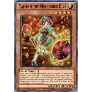 Tamtam the Melodious Diva (Common) – Clash of Rebellions | Carta YUGIOH en México