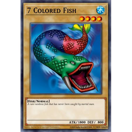 7 Colored Fish (Common)