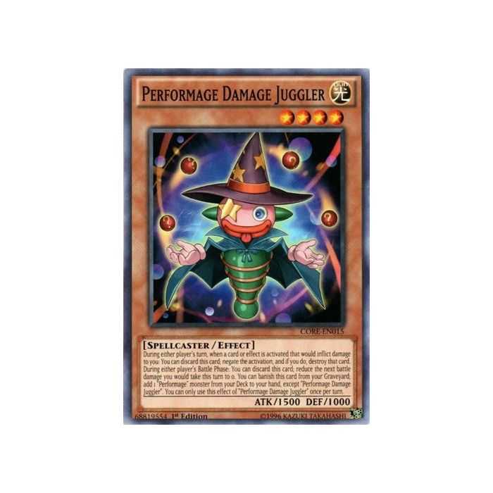 Performage Damage Juggler (Common) – Clash of Rebellions | Carta YUGIOH en México