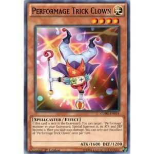 Performage Trick Clown (Common) – Clash of Rebellions | Carta YUGIOH en México