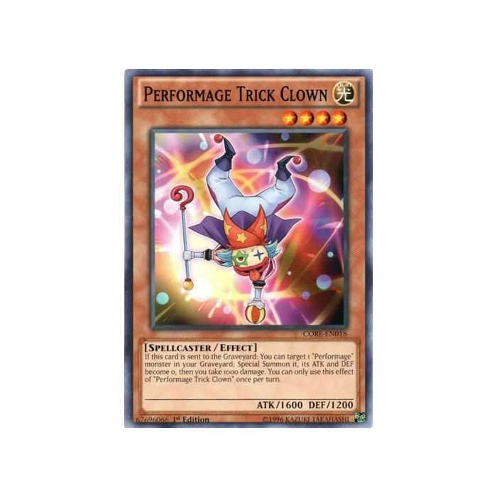 Performage Trick Clown (Common) – Clash of Rebellions | Carta YUGIOH en México