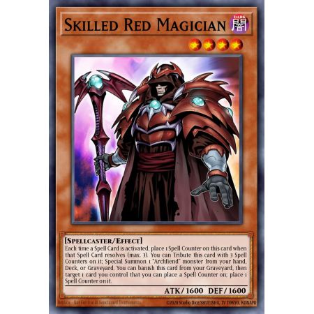 Skilled Red Magician (Common)