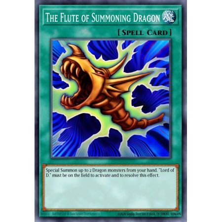 The Flute of Summoning Dragon (Super Rare)