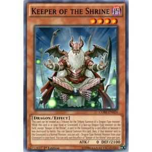 Keeper of the Shrine (Common) – Clash of Rebellions | Carta YUGIOH en México
