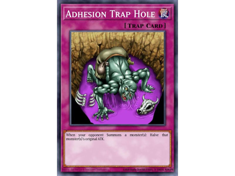Adhesion Trap Hole (Super Rare)
