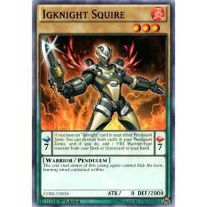Igknight Squire (Common) – Clash of Rebellions | Carta YUGIOH en México