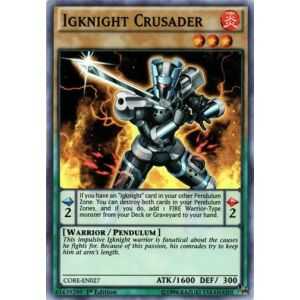 Igknight Crusader (Super Rare) – Clash of Rebellions | Carta YUGIOH en México