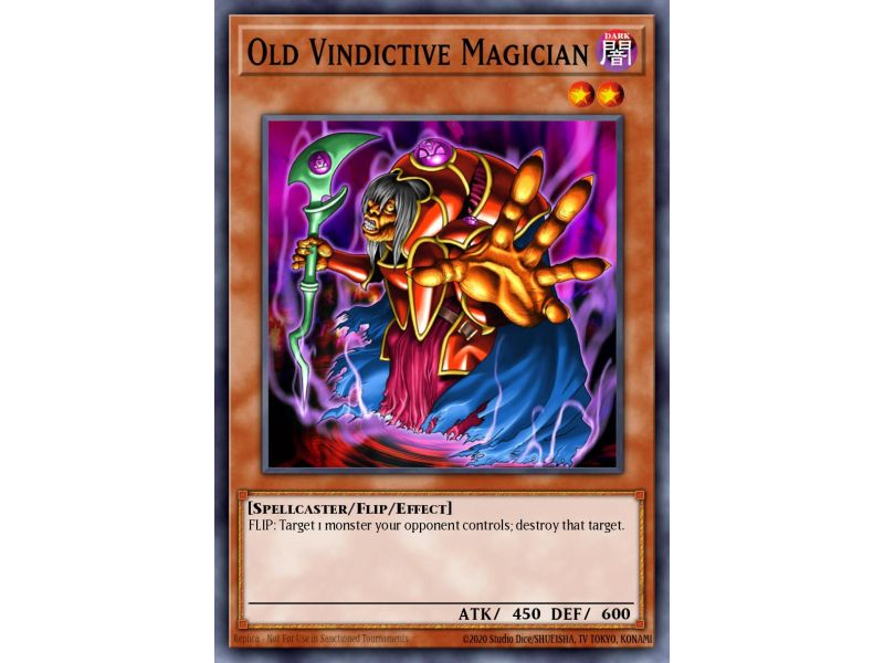 Old Vindictive Magician (Ultra Rare)