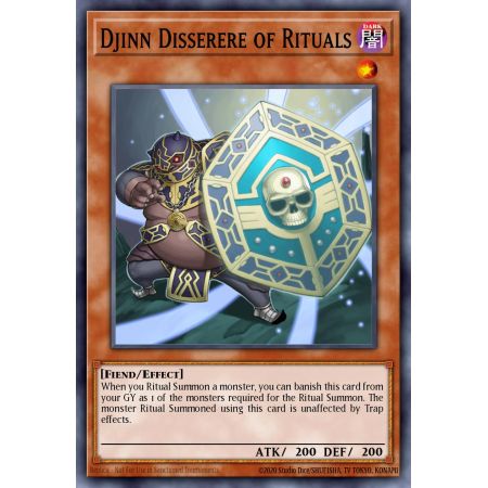 Djinn Disserere of Rituals (Super Rare)