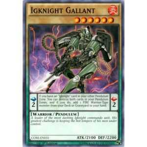 Igknight Gallant (Common) – Clash of Rebellions | Carta YUGIOH en México