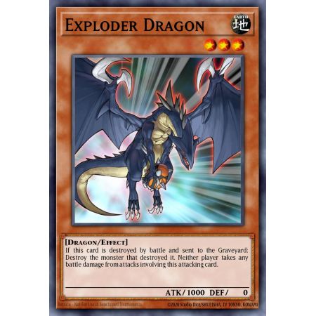 Exploder Dragon (Super Rare)