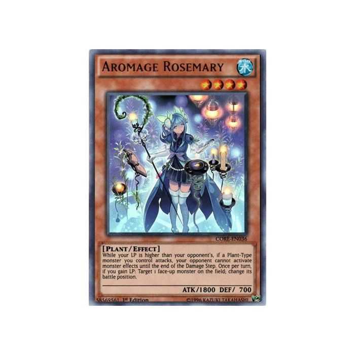 Aromage Rosemary (Ultra Rare) – Clash of Rebellions | Carta YUGIOH en México