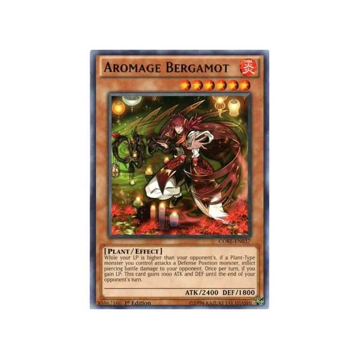 Aromage Bergamot (Rare) – Clash of Rebellions | Carta YUGIOH en México