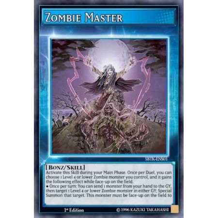 Zombie Master (Skill Card) (Super Rare)