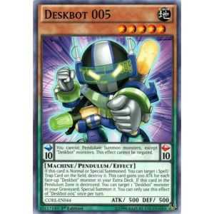 Deskbot 005 (Common) – Clash of Rebellions | Carta YUGIOH en México