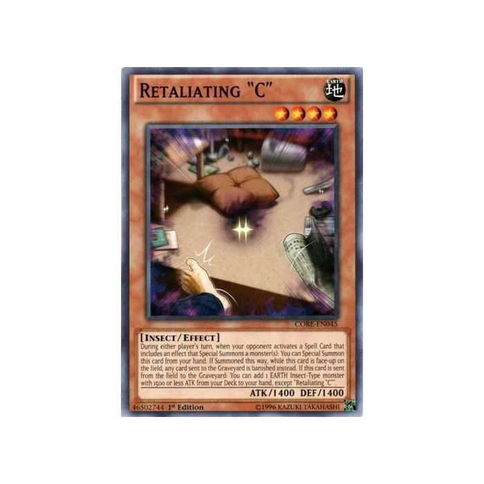 Retaliating  "C" (Common) – Clash of Rebellions | Carta YUGIOH en México