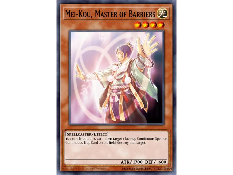 Mei-Kou, Master of Barriers (Common)
