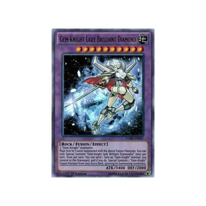 Gem-Knight Lady Brilliant Diamond (Ultra Rare) – Clash of Rebellions | Carta YUGIOH en México