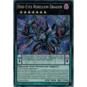 Odd-Eyes Rebellion Dragon (Secret Rare) – Clash of Rebellions | Carta YUGIOH en México