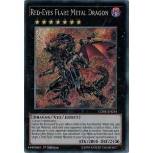 Red-Eyes Flare Metal Dragon (Secret Rare) – Clash of Rebellions | Carta YUGIOH en México