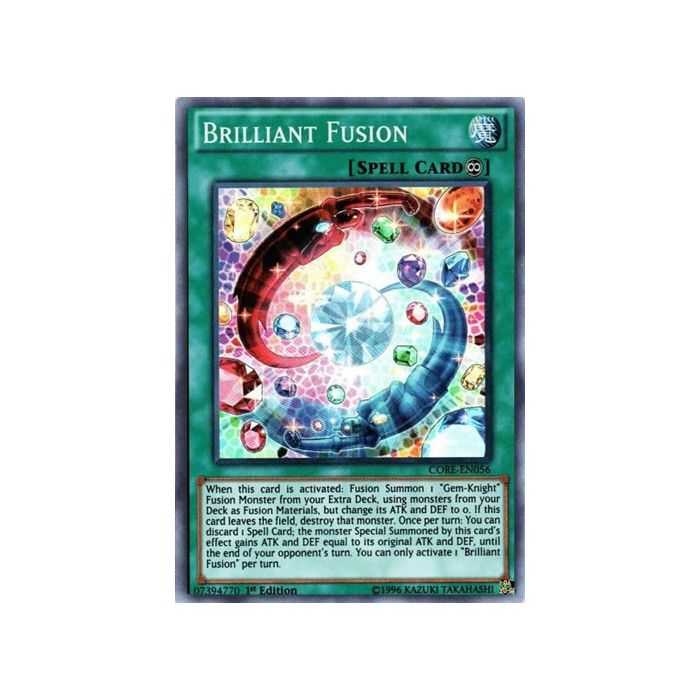 Brilliant Fusion (Super Rare) – Clash of Rebellions | Carta YUGIOH en México