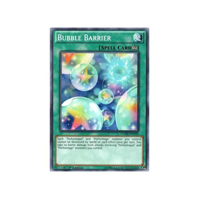 Bubble Barrier (Common) – Clash of Rebellions | Carta YUGIOH en México