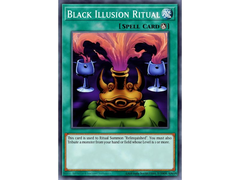Black Illusion Ritual (Super Rare)