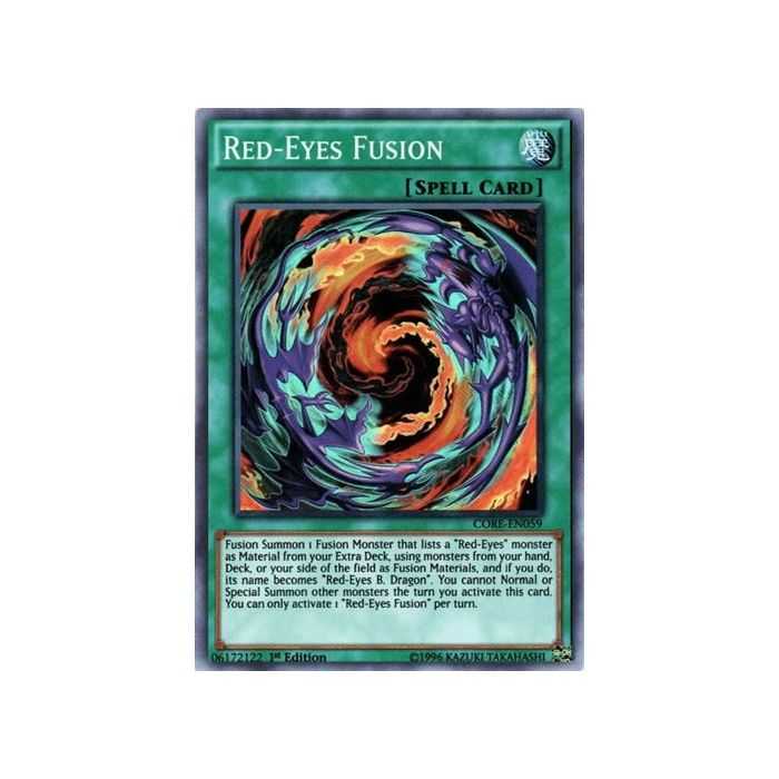 Red-Eyes Fusion (Super Rare) – Clash of Rebellions | Carta YUGIOH en México
