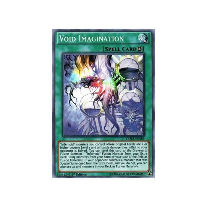 Void Imagination (Super Rare) – Clash of Rebellions | Carta YUGIOH en México