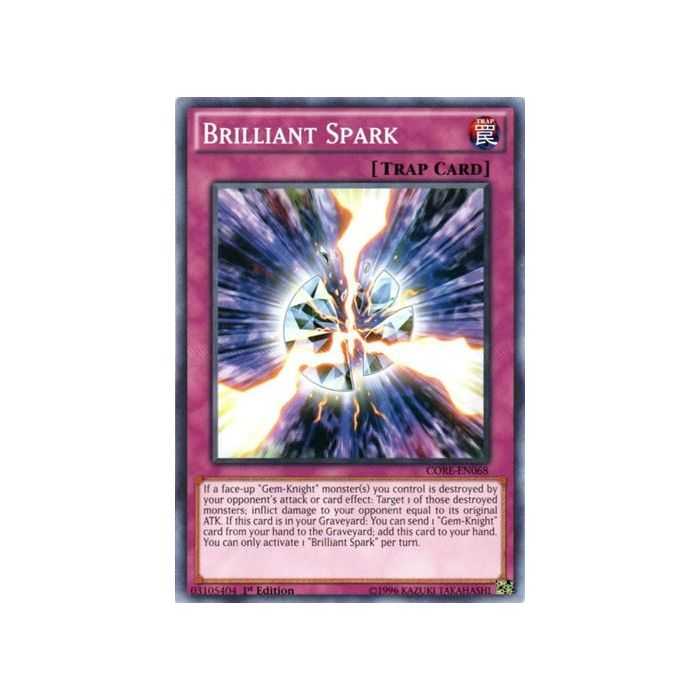 Brilliant Spark (Common) – Clash of Rebellions | Carta YUGIOH en México