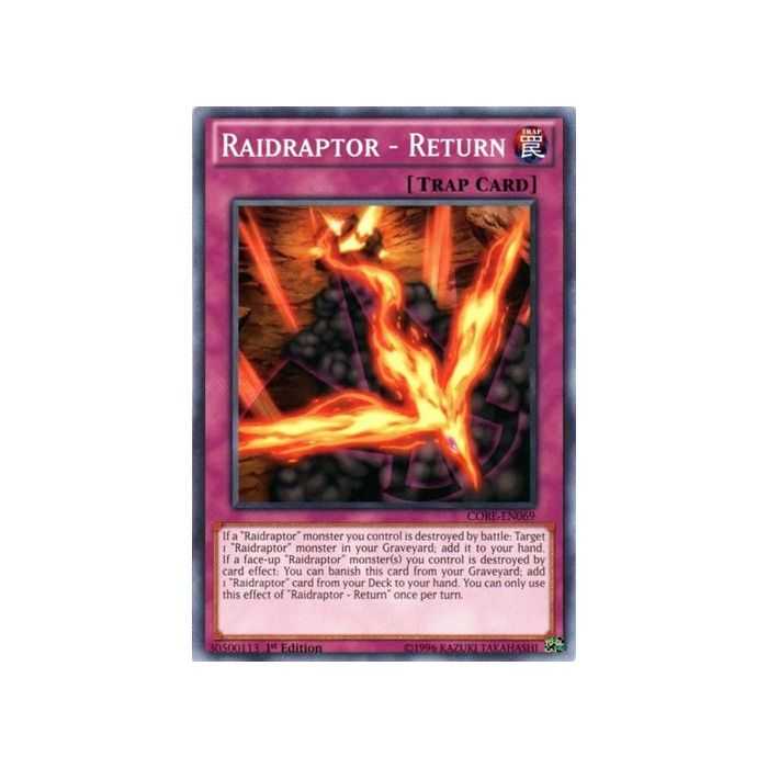 Raidraptor - Return (Common) – Clash of Rebellions | Carta YUGIOH en México