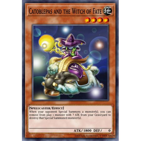 Catoblepas and the Witch of Fate (Rare)