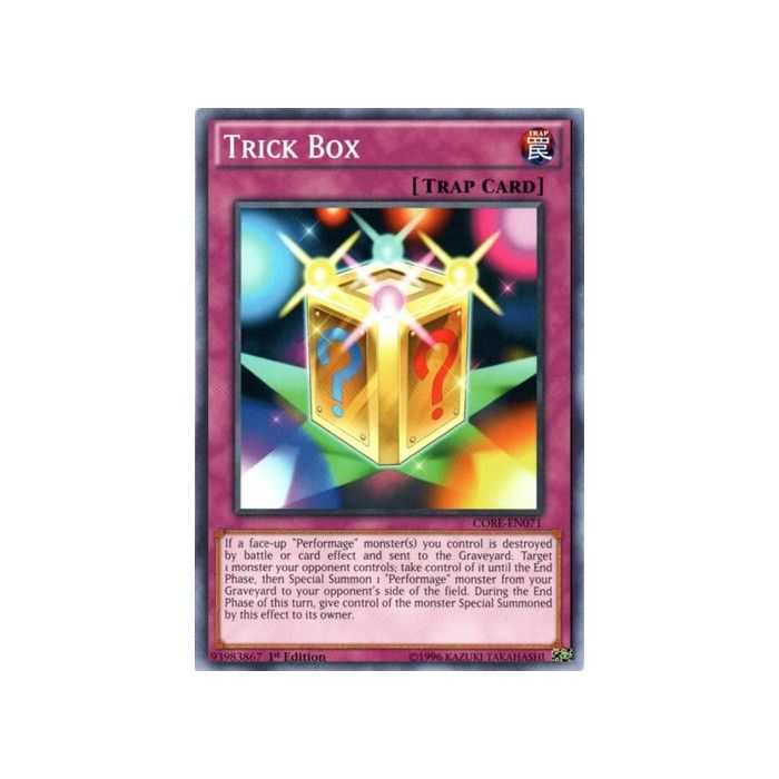 Trick Box (Common) – Clash of Rebellions | Carta YUGIOH en México
