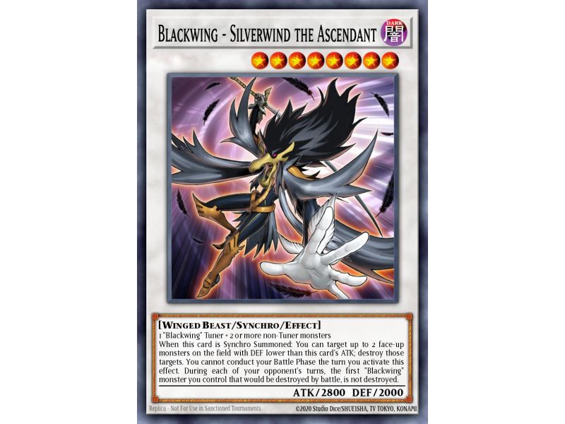 Blackwing - Silverwind the Ascendant (Ultimate Rare)