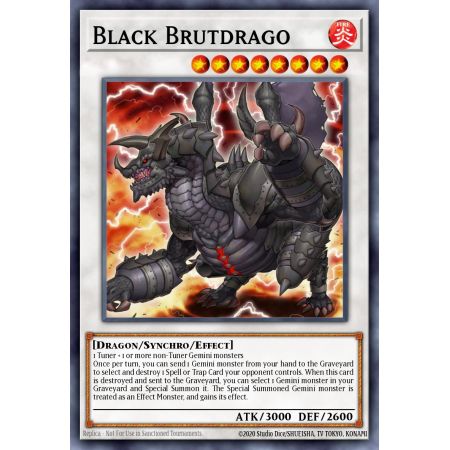 Black Brutdrago (Super Rare)