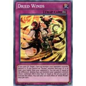 Dried Winds (Super Rare) – Clash of Rebellions | Carta YUGIOH en México