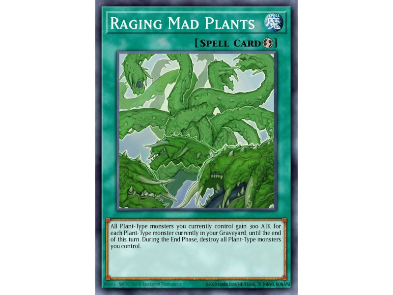 Raging Mad Plants (Rare)