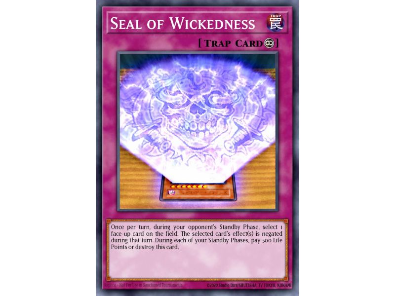 Seal of Wickedness (Super Rare)