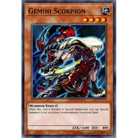 Gemini Scorpion (Rare)
