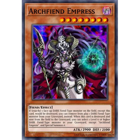 Archfiend Empress (Super Rare)