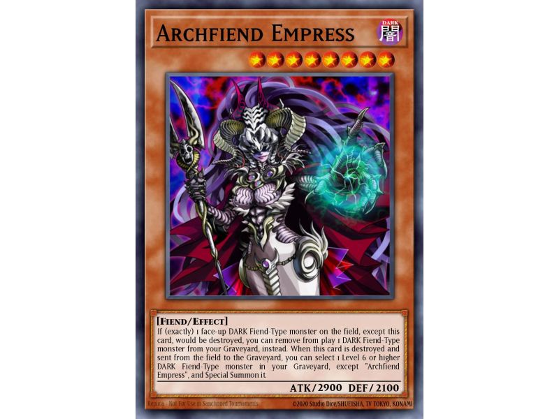 Archfiend Empress (Super Rare)
