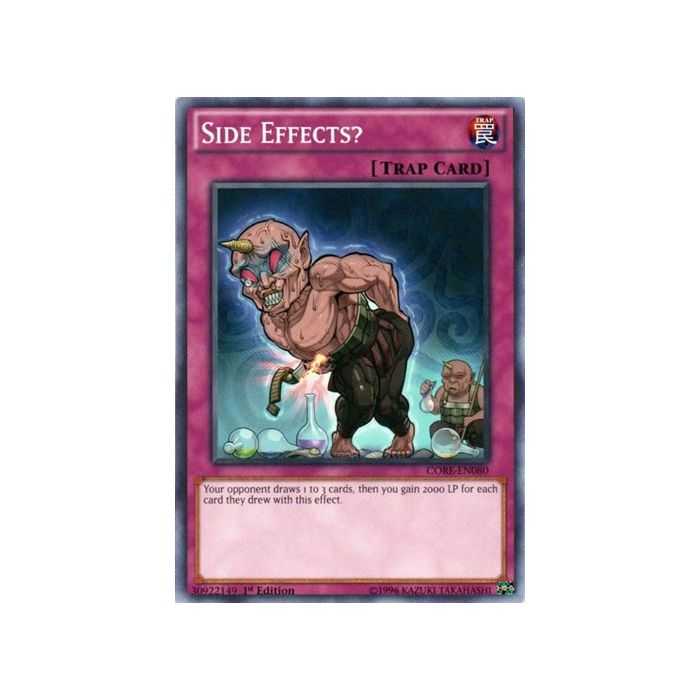 Side Effects? (Common) – Clash of Rebellions | Carta YUGIOH en México