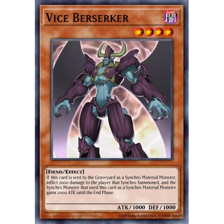 Vice Berserker (Common)