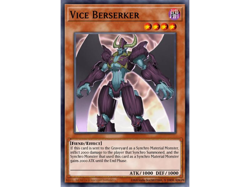Vice Berserker (Common)